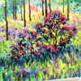 0694 "Rhododendrons" 12"x12"
