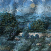 1438 "Moonstruck" 7"x17"